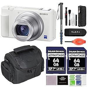Amazon.com : Sony ZV-1 Digital Camera Bundle with Gadget Bag