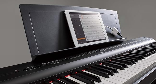 Amazon | ヤマハ YAMAHA 電子ピアノ Pシリーズ 88鍵盤 ブラック P-125B
