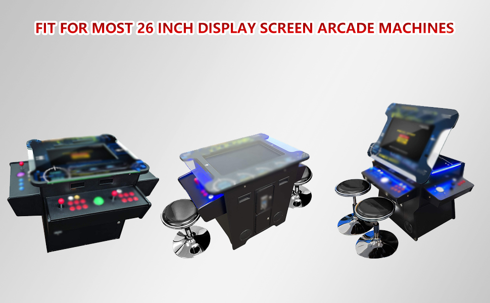 Amazon.com: UNICO 26 吋街機顯示器,4:3 比例LCD 遊戲顯示器,適用於