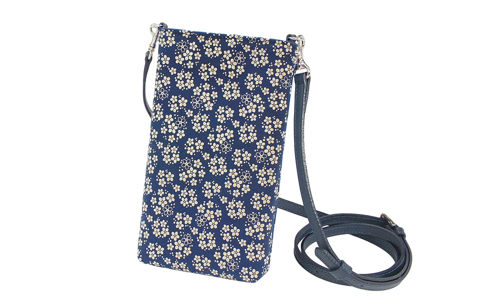 Amazon.co.jp: [印傳屋] 印伝 サコッシュ スマホポシェット