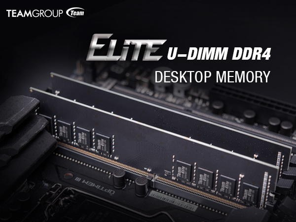 TEAMGROUP Elite DDR4 16GB Kit (2 x 8GB) 2666MHz (PC4-21300) CL19