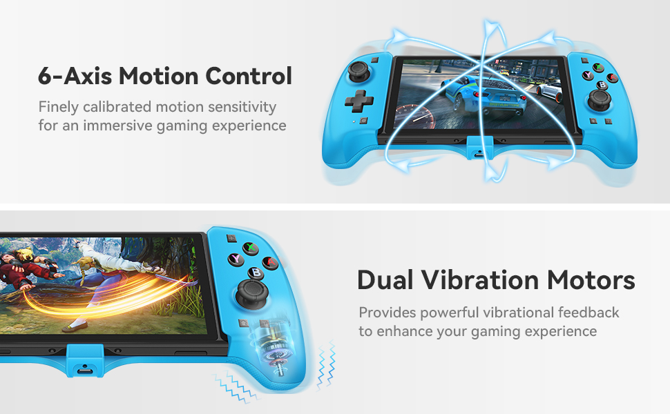 Amazon.com: Switch Controller for Switch/OLED,One-Piece Joypad