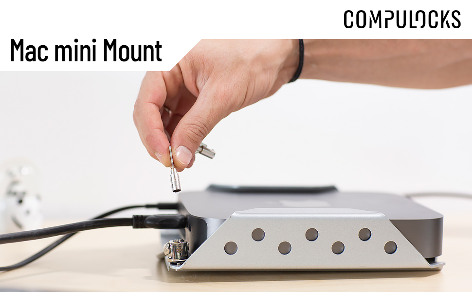 Amazon.com: Compulocks Mac Mini Security Mount Silver : Electronics