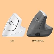 Amazon.co.jp: Logicool ワイヤレス 縦型 静音 エルゴノミック マウス