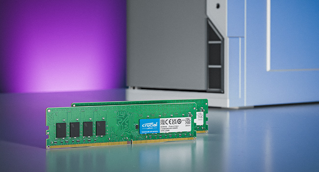 Crucial 64GB DDR4 RAM Kit (2x32GB), 3200MHz (PC4-25600) CL22