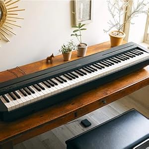 Amazon.co.jp: ヤマハ YAMAHA 電子ピアノ Pシリーズ 88鍵盤 ブラック P