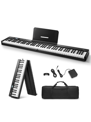 Amazon.co.jp: Eastar 電子ピアノ 88鍵盤 キーボード 折り畳み式 軽量