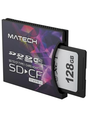 Amazon | MATECH CFカード アダプタ SDカード から コンパクト