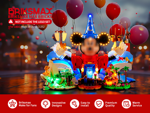 Amazon.com: BRIKSMAX Light Kit for Lego Magic of Disney