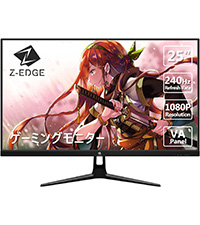 Amazon.co.jp: Z Z-Edge 32インチ ゲーミング モニター 240Hz 1ms 曲面