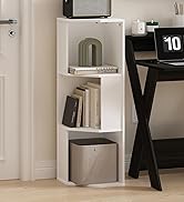 Amazon.com: FURINNO Turn-S-Tube 5-Tier Corner Square Rack Display