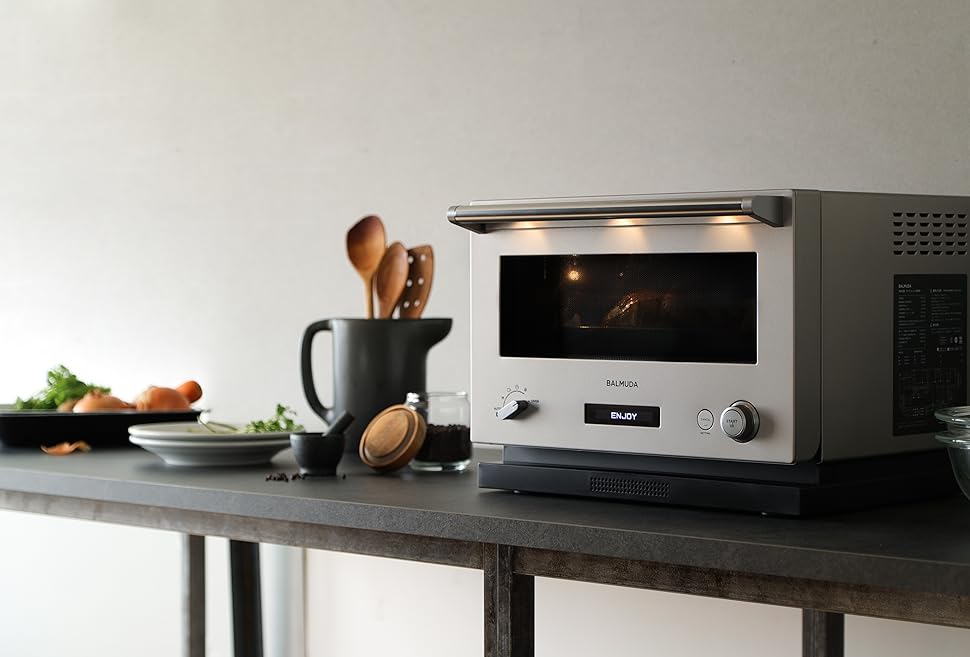 Amazon | バルミューダ ザ・レンジ オーブンレンジ ステンレス BALMUDA