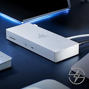 Amazon.co.jp: Razer Thunderbolt 4 Dock (Mercury White) ドッキング