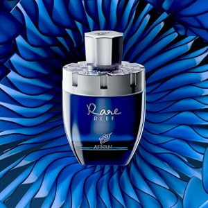 Amazon.com : Afnan Rare Reef Unisex Extrait de Parfum, 3.4 Fl. Oz
