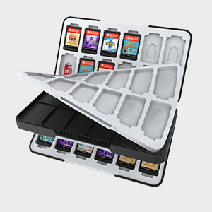 Amazon.co.jp: Switchカードケース 48枚ソフトケース＆24枚マイクロSD