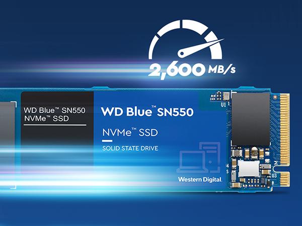 Amazon.com: Western Digital 2TB WD Blue SN550 NVMe Internal SSD