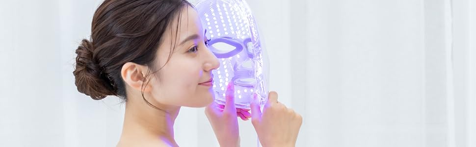 Amazon.co.jp: LINKA リンカ 7色LED美容マスク 美顔器 LED光美容器