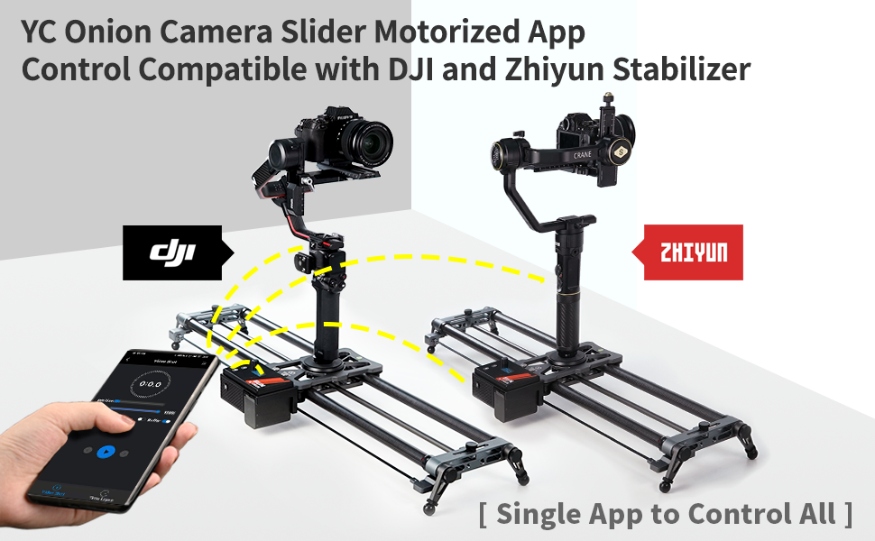 Amazon | YC Onion電動カメラスライダー100cm/39