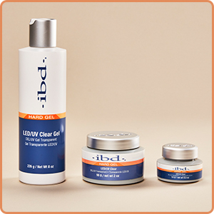 Amazon.com : IBD Hard Gel LED/UV Gels, Builder Gel Clear, 0.5 oz