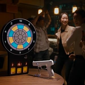 Amazon | GoShot DartShot レーザー ダーツ 電子ダーツ レーザーガン