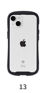 Amazon.co.jp: iFace Reflection iPhone 13 ケース クリア 強化ガラス