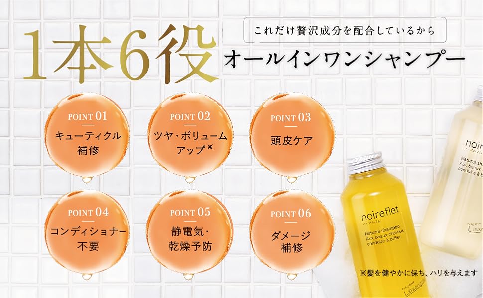 Amazon | ノアルフレ 生 アロマ コラーゲン シャンプー 300ml