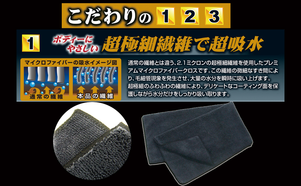 Amazon | プロスタッフ(Prostaff) 洗車用品 拭き取り吸水クロス