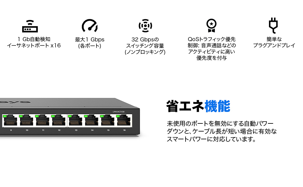 Amazon | Linksys(リンクシス) LGS116-JP 16ポート ギガビット