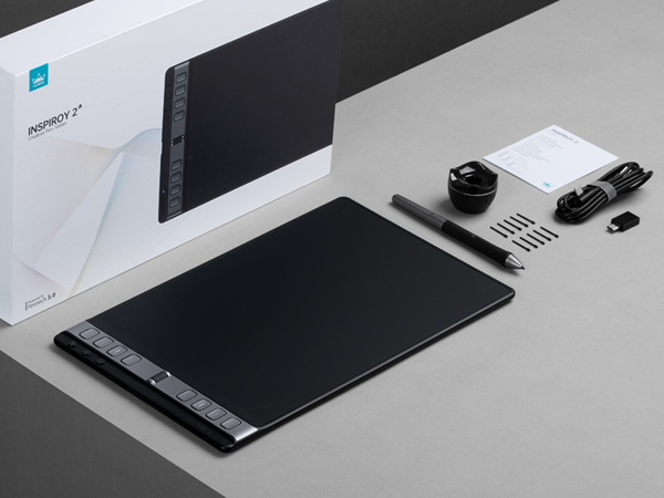 Amazon.co.jp: HUION ペンタブ ペンタブレット Inspiroy 2 6.3 x 3.9