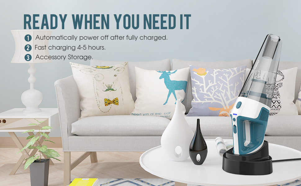 Amazon | Xoopla 充電スタンド XP189ハンディクリーナー用 車載掃除機