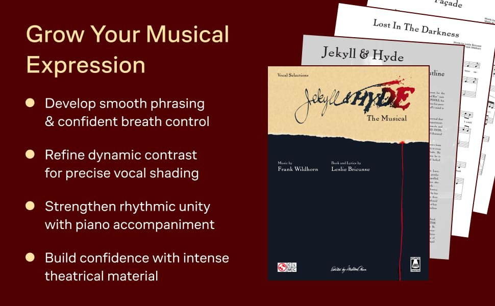 Jekyll and Hyde The Musical - Vocal Selections | Broadway Sheet