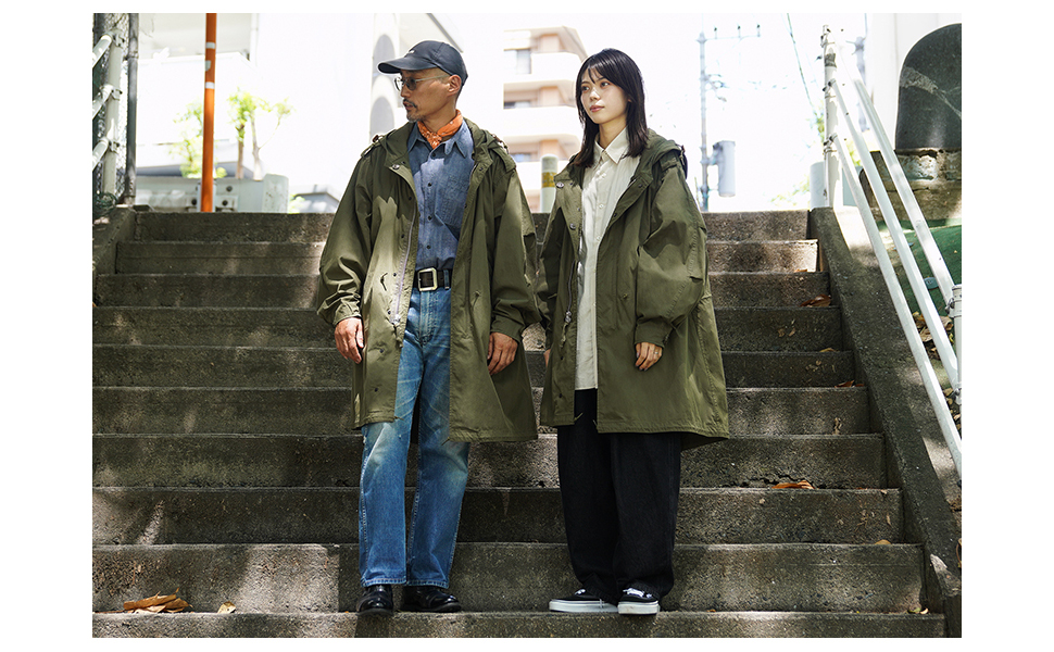 Amazon | [WAIPER] 米軍 M-51 フィッシュテールパーカー モッズコート