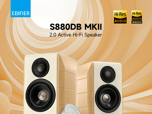 Amazon.com: Edifier S880DB MKII Active Bookshelf Speakers,2.0