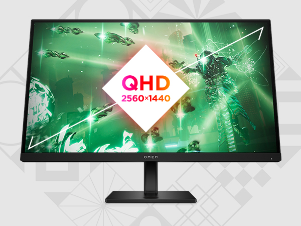 Amazon.co.jp: HP ゲーミングモニター OMEN 27q 27.0インチ QHD 165Hz