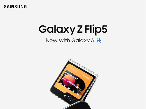 Amazon.com: SAMSUNG Galaxy Z Flip5 AI Phone, 256GB Unlocked