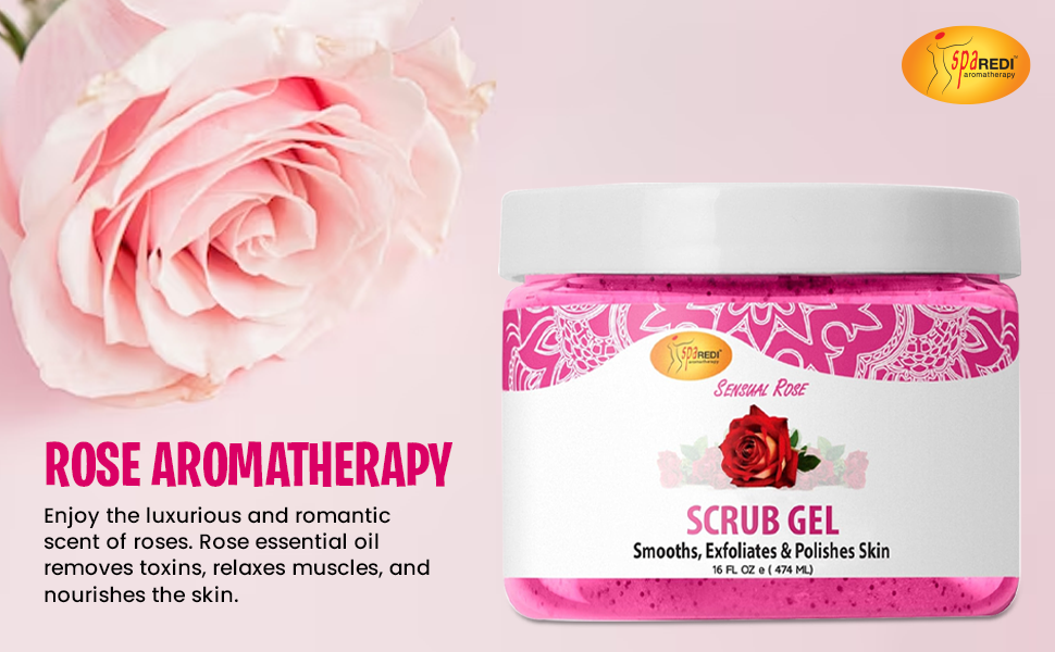 Amazon.com : SPA REDI – Exfoliating Scrub Pumice Gel, Sensual Rose