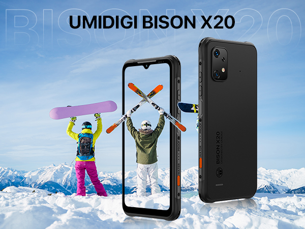 Amazon | UMIDIGI BISON X20 スマホ 12GB RAM+128GB ROM 1TBまで拡張
