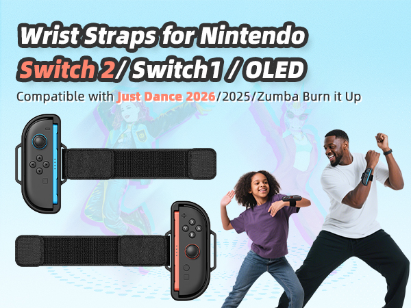 Amazon.com: [for Switch 2/1]-Wrist Straps for Nintendo Switch 2
