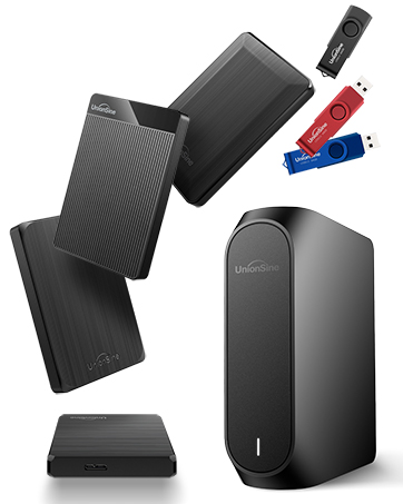 Amazon | 外付けハードディスク 14TB UnionSine 3.5インチ 外付けHDD