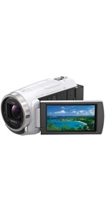 Amazon | SONY HDビデオカメラ Handycam CX270V プレミアムホワイト