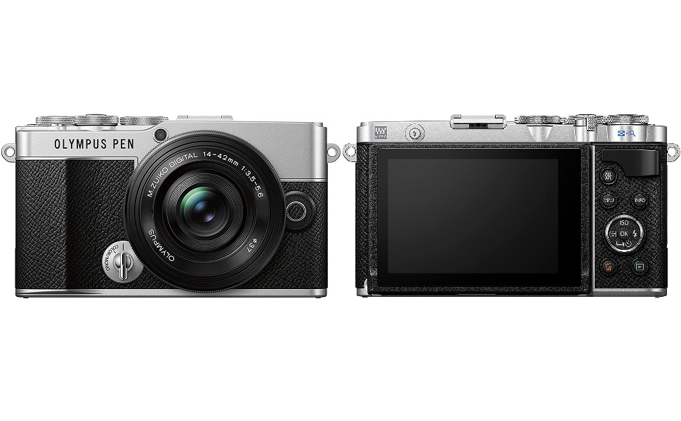 Amazon | OLYMPUS PEN E-P7 14-42mm EZレンズキット シルバー | ミラー