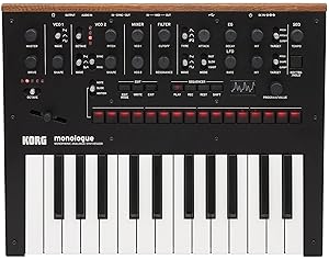 Amazon | KORG モノフォニック アナログ シンセサイザー monologue BK