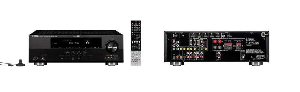 Amazon.co.jp: Yamaha AX-V565(B) AV Amplifier 7.1ch Black : Electronics