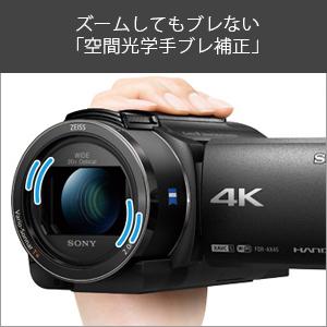 Amazon | SONY(ソニー) 4K ビデオカメラ Handycam FDR-AX45(2018年