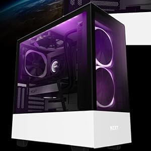 Amazon.co.jp: NZXT H510 Elite White & Black ミドルタワーPCケース