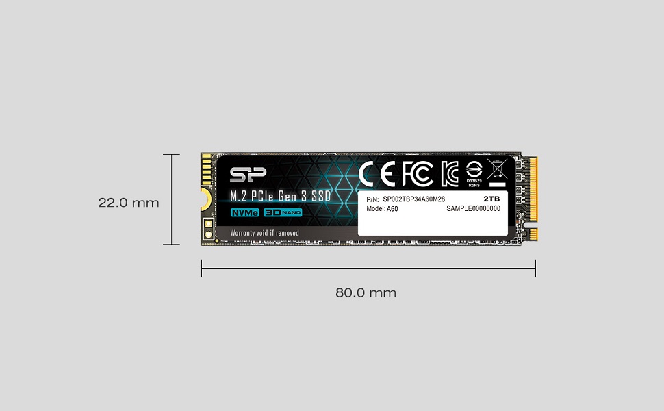 Amazon | SP Silicon Power シリコンパワー SSD 2TB 3D NAND M.2 2280