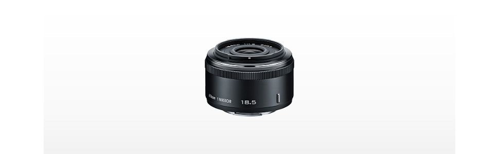 Amazon.co.jp: Nikon 単焦点レンズ 1 NIKKOR 18.5mm f/1.8 ホワイト