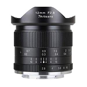 Amazon.co.jp: 7artisans 1228FXB 12mm F2.8 Xマウント 富士フイルムX