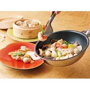 Amazon｜CRISTEL クリステル ノンスティック 中華鍋 24cm ガス IH対応