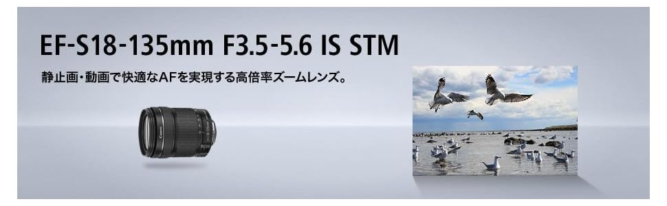 Amazon.co.jp: Canon 標準ズームレンズ EF-S18-135mm F3.5-5.6 IS STM